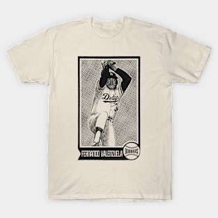 Fernando Valenzuela Card T-Shirt